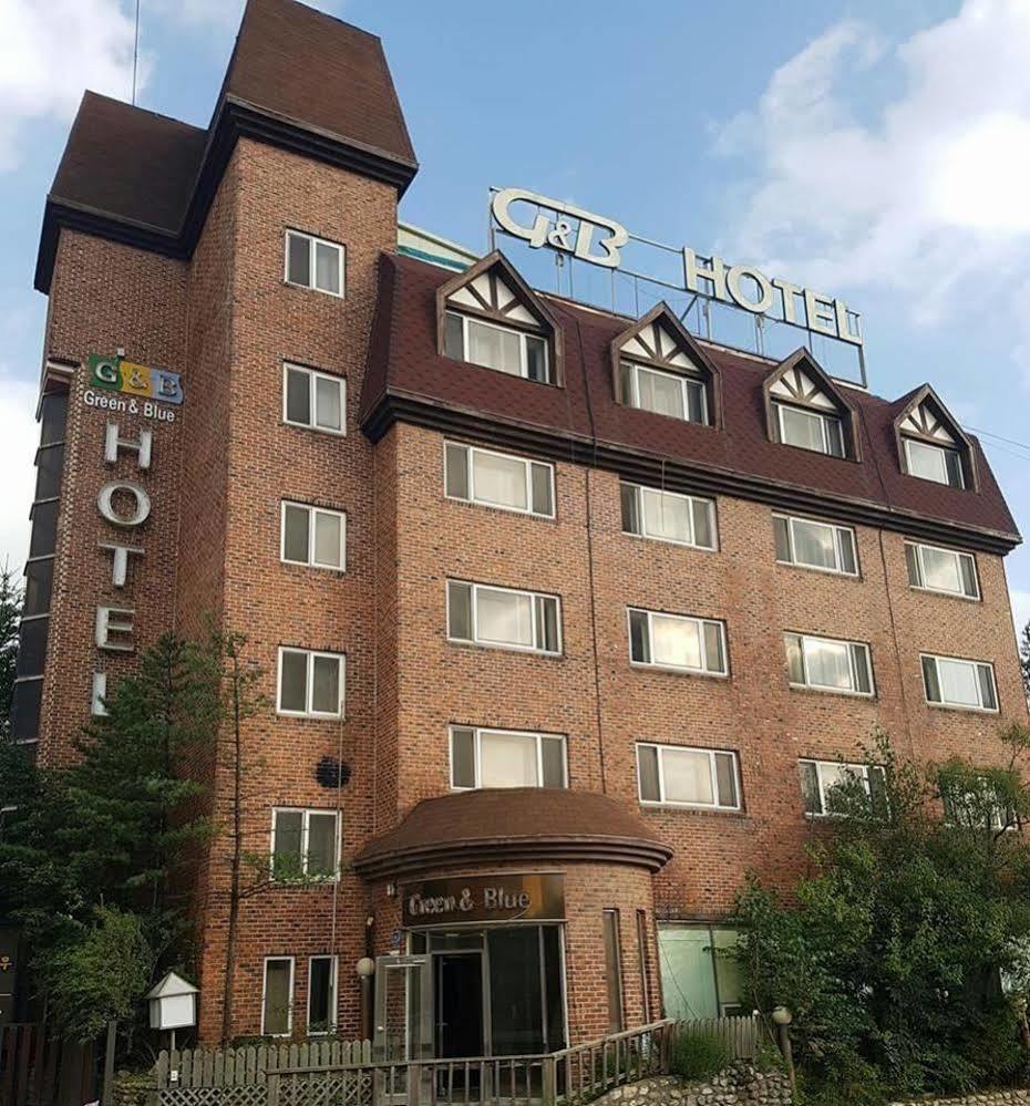 Green And Blue Hotel Pyeongchang Eksteriør bilde